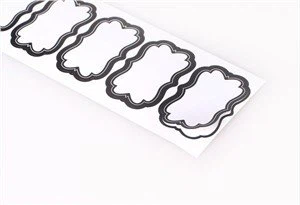 Apaļa stūra kvadrātveida uzlīmes